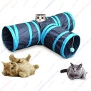 猫 トンネル とんねる おもちゃ キャットトンネル うさぎ 安全 運動不足解消 ウサギ、子猫、子犬のた【送料無料】