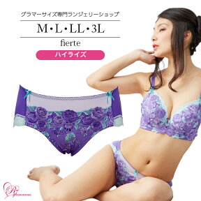 ブラジャー　大きいサイズ　【SALE】フィエルテハイライズ（SP-291）レディース 女性 インナー 下着 【サイズ展開】M・L・LL・3L