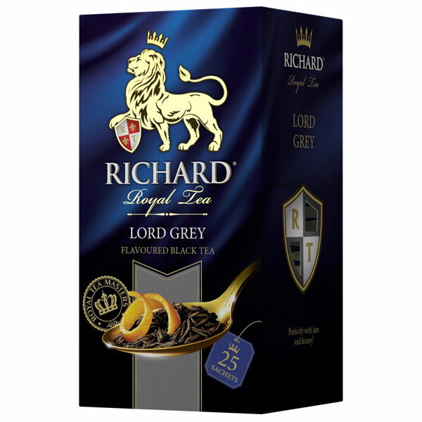 ロシア紅茶 Richard リチャード「ロード・グレイ」LORD GREY　TB(ベルガモット＆シトラス)フレーバードティーティーバッグ50g (2g x 25枚)