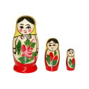 ミニロシヤーノチカ 3個組【マトリョーシカ】