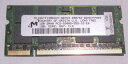 Micron DDR2 SDRAM 1GB MT16HTF12864HY-667D3 ノートPC メモリー