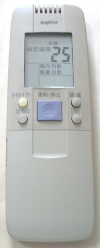 【中古】SANYO サンヨー リモコン エアコン RCS-VDR7A 【中古】SANYO サンヨー リモコン エアコン RCS-VDR7A