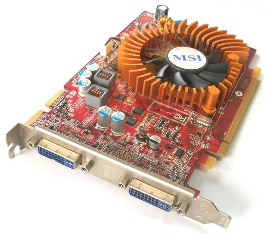 MSI RADEON HD 4670 512MB R4670-2D512/D3J グラフィックボード
