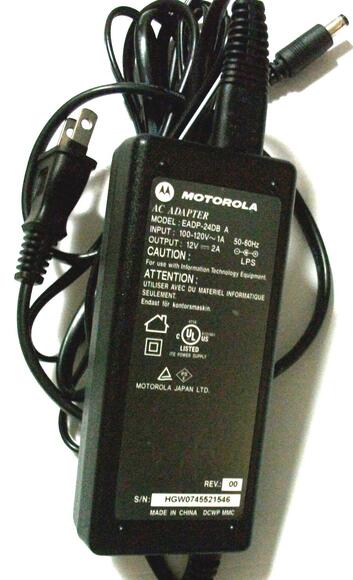 šMOTOROLA ACץ EADP-24DB A 12V 2A