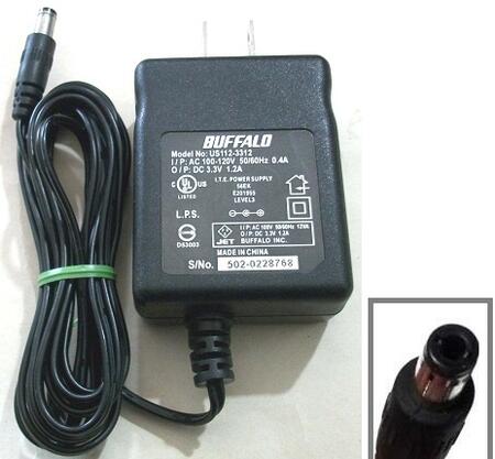 BUFFALO US112-3312 3.3V 1.2A バッファロー ACアダプター