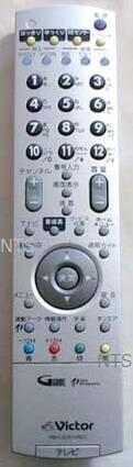 【中古】ビクター 　RM-C1630 LH/LC　Victor テレビリモコン　 RM-C1630 LH LC