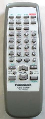 パナソニック RAK-PM60MD　 Panasonic オーディオリモコン 【中古】(2.0)