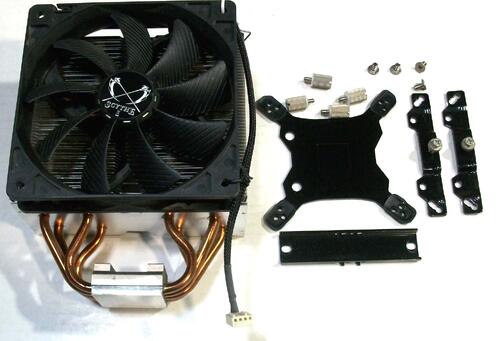 Scythe サイズ CPUクーラー サイドフロー 12cm 大型ファン SY1225HB12SM-P