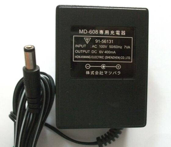 ����šۥޥĥХ� AC�����ץ���6V 400mA MD-608���ѽ��Ŵ�