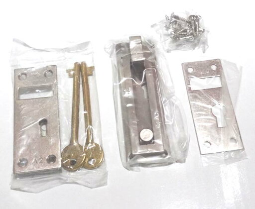 帝金Teikin 栓錠 真鍮ホワイトブロンズ 鍵2本入り No.203 大 35mm〜38mm 帝金Teikin 栓錠 真鍮ホワイトブロンズ 鍵2本入り No.203 大 35mm〜38mm