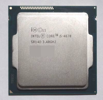 yÁzCore i5 4670 3.4GHz LGA1150 SR14D@Intel CPU