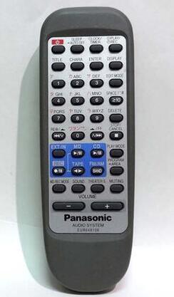 Panasonic パナソニック オーディオ リモコン EUR648108