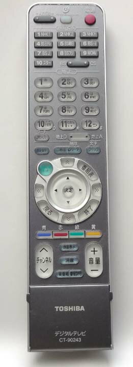 Rakuten - 【中古】東芝 デジタルテレビリモコン CT-90243