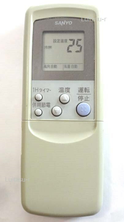 【中古】サンヨー エアコンリモコン RCS-DV6A
