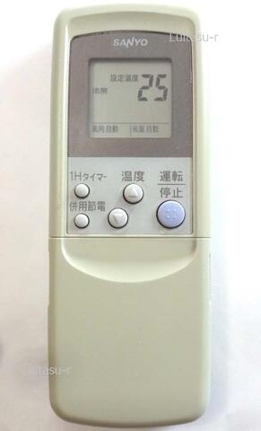 Rakuten - 【中古】三洋電機 エアコンリモコン RCS-NVR6A ---