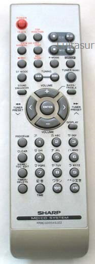 Rakuten - 【中古】シャープ オーディオリモコン RRMCG0054SJZZ