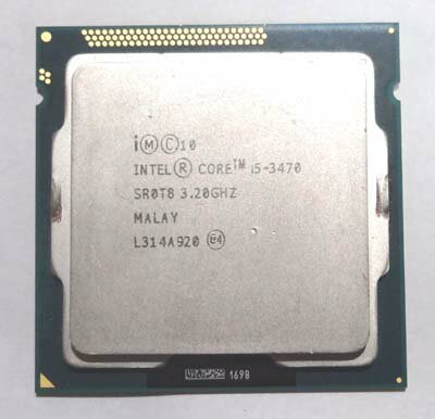 【中古】Intel CPU Core i5 3470 3.2GHz SR0T8 