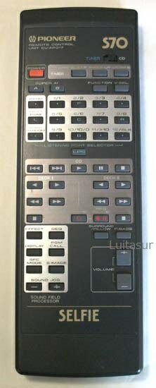 Rakuten - 【中古】パイオニア オーディオリモコン CU-AP017　Pioneer S70 CU-APO17