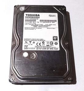 東芝 HDD 1TB 3.5インチ 内蔵型ハードディスクドライブ DT01ACA100 1.0TB 【中古】