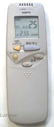 【中古】サンヨー エアコンリモコン RCS-EB3