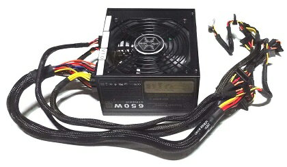SILVER STONE SST-ST65F-G 650W 電源ユニット 80PLUS GOLD　【中古】