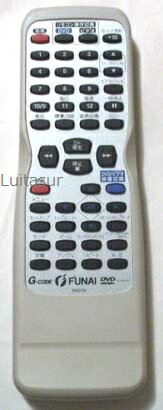 樂天商城 - FUNAI N9079　フナイ リモコン DVD VIDEO　船井電機 【中古】