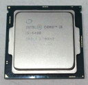 CPU Intel Core i5 6400 2.7GHz SR2L7　【中古