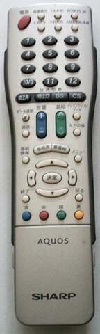 Rakuten - 【中古】シャープ テレビリモコン GA491WJSA