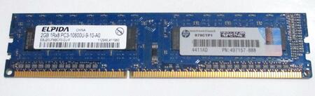 ELPIDA DDR3 デスクトップPCメモリー PC3-10600U 2GB (Lenovo / NEC IS8XM