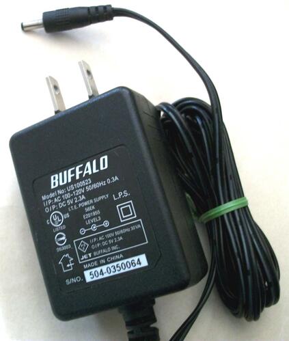Rakuten - BUFFALO 純正 ACアダプタ　5V 2.3A　バッファロー　US100523