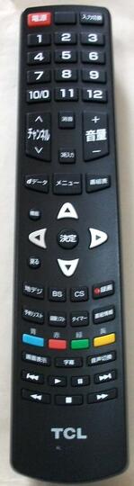 樂天商城 - 【中古】TCL テレビ リモコン 06-IRPT53-QRC310