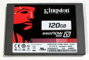 【中古】Kingston SSDNow V300 2.5インチSSD SV300S37A 120GB SATA