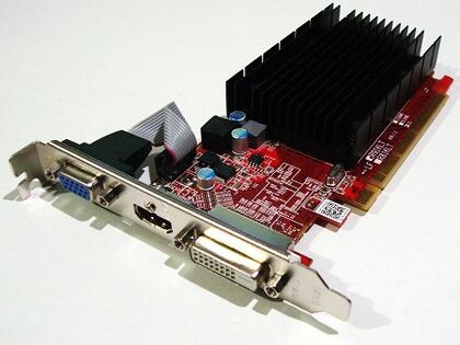 Rakuten - 【中古】 Radeon R5 200 1GB R91KLT AMD HD6450　PCI-Express D-Sub 15pin/HDMI/DVI-D グラフィックボード　ファンレス 静音