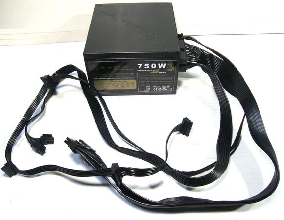 【中古】SilverStone SST-ST75F-GS 750W 電源　 　　SILVER STONE 電源ユニット 80PLUS GOLD