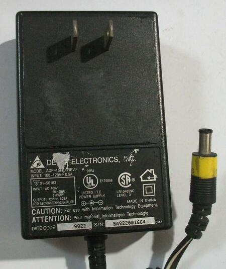 樂天商城 - 【中古】 // Delta Electronics ADP-15FB ACアダプター 12V 1.25A 　センタープラス　センターピンタイプ