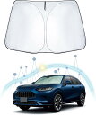 ホンダ ZR-V RZ型 専用 車 フロントガラス用 サンシェード 遮光 フロントシェード 遮光率99% UVカット紫外線対策 日除け 日よけ 折り畳み式 ワン...