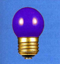 Filament Lamps - 【在庫あり】 TOKI J2-3 色電球(サイン球) 7W 青 SIGN110V7WG40BK