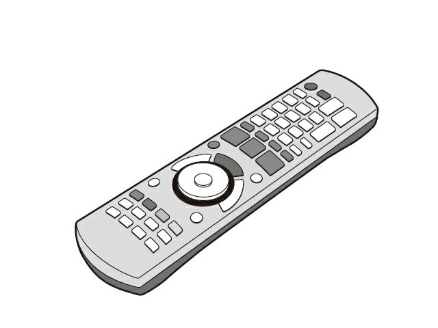 楽天ルクス【在庫あり】 パナソニック BD/DVDレコーダー「DIGA」用リモコン（黒） N2QAYB000565