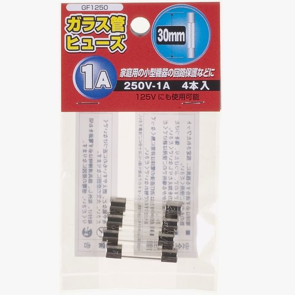 ں߸ˤ YAZAWA 100-329 饹ɥҥ塼 30mm 250V 1A 4 GF1250