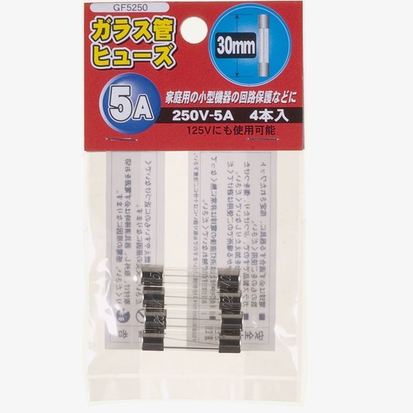 ں߸ˤ YAZAWA 100-315 饹ɥҥ塼 30mm 250V 5A 4 GF5250