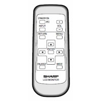 シャープ 液晶テレビ用リモコン(アクオス) 0106380139