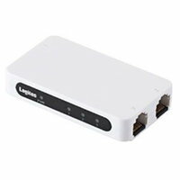 【在庫あり】 ロジテック 100BASE-TX対応　スイッチングハブ（3ポート） LAN‐SW03PSWE　（ホワイト）