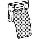 シャープ 洗濯機用糸くずフィルター 2103370178...