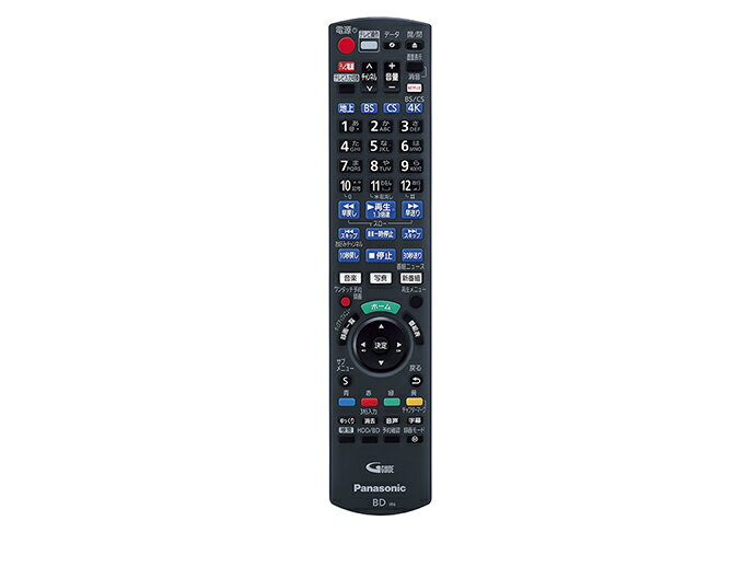 【あす楽】【在庫あり】 パナソニック 純正BD/DVDレコーダー用リモコン N2QAYB001267