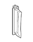 【在庫あり】 三菱 洗濯機用糸くずフィルター MAW-JF4(M10H73128)