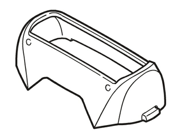 【在庫あり】 パナソニック　外刃フレーム(赤)　ESRL13R0047