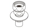 【あす楽】【在庫あり】 パナソニック 洗濯機用給水栓つぎ手(上) AXW12H-J6