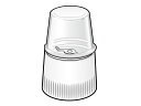 【在庫あり】 パナソニック ミルコップ(完成品)(ホワイト) AVA14-2421W0