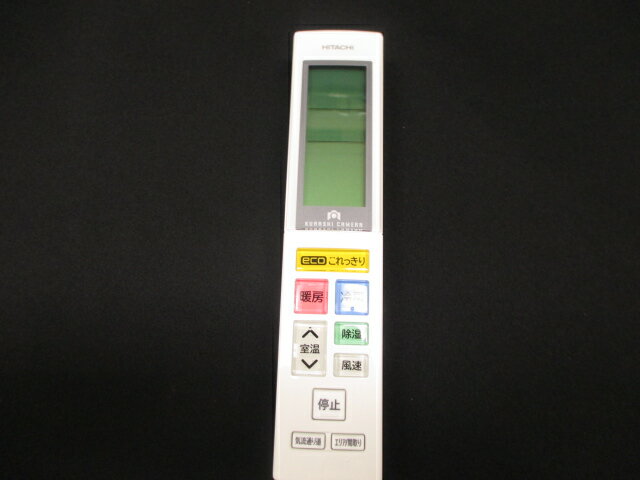 日立 エアコン用リモコン（RAR−7E10）　RAS-XC90F2-102