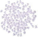RUMAY ピアス キャッチ シリコン 落ちない 200PCS アクセサリー パーツ (200)
